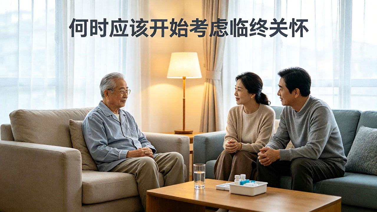 何时应该开始考虑临终关怀?