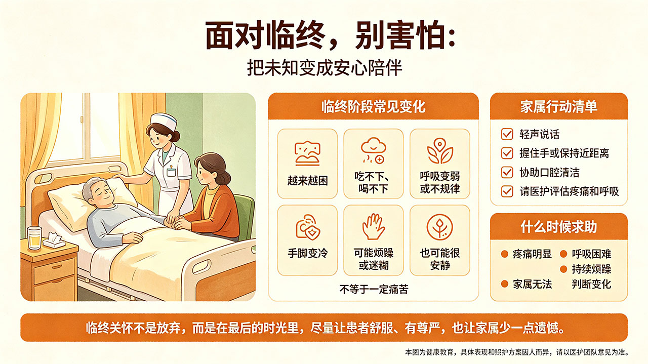 人临终时是什么感觉?临终过程详解,让家属不再害怕