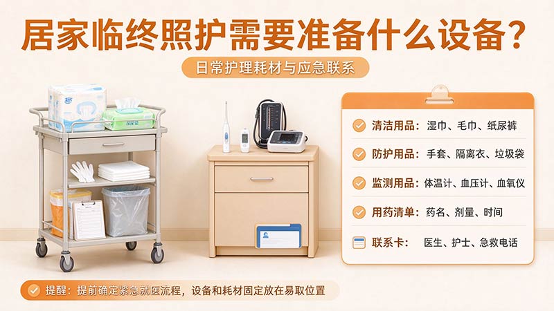 居家临终照护需要准备什么设备？护理床、制氧机、吸痰器清单