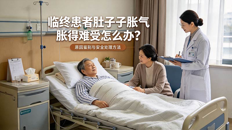 临终患者肚子胀气胀得难受怎么办?原因鉴别与安全处理方法