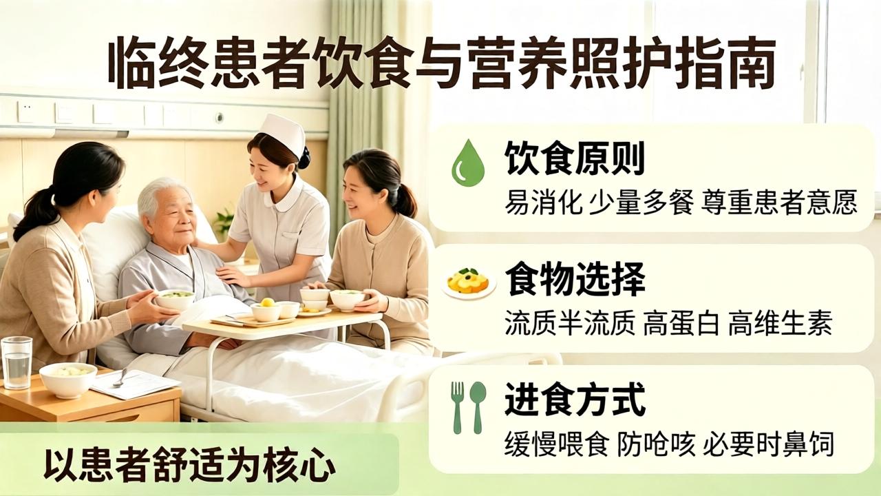 临终患者饮食与营养照护指南