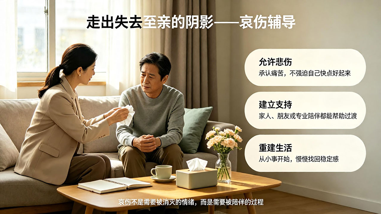 走出失去至亲的阴影——哀伤辅导
